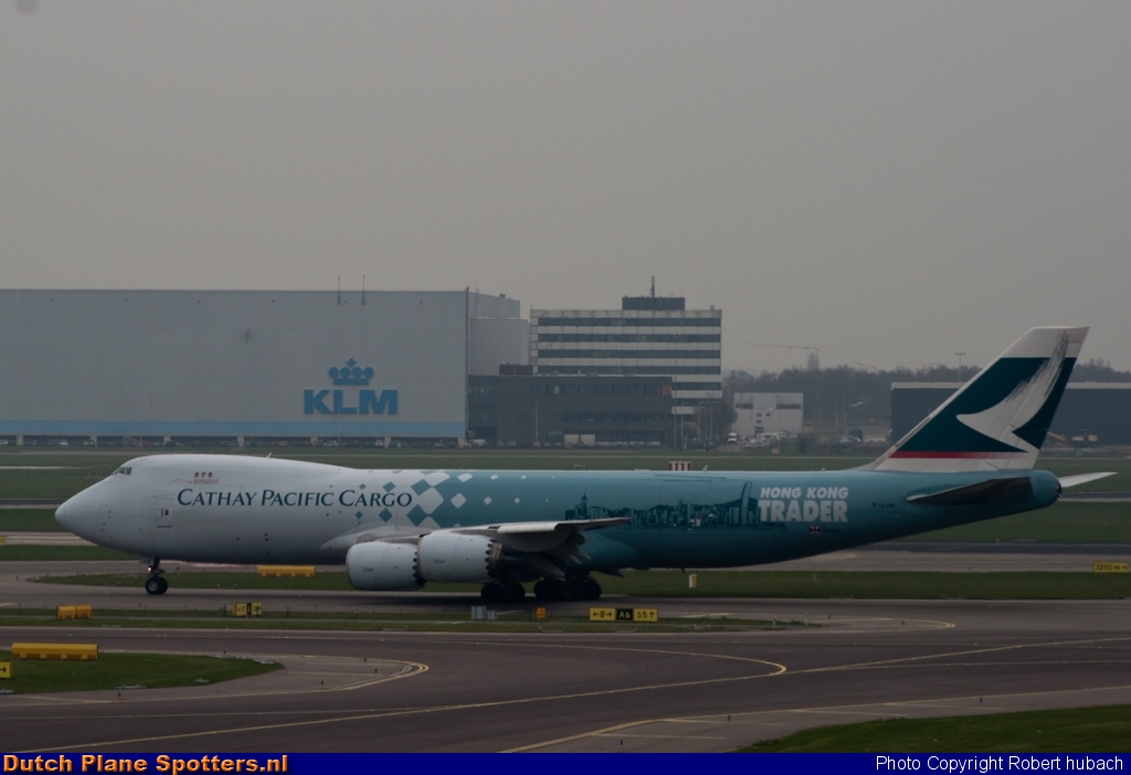 B-LJA Boeing 747-8 Cathay Pacific Cargo by Robert hubach