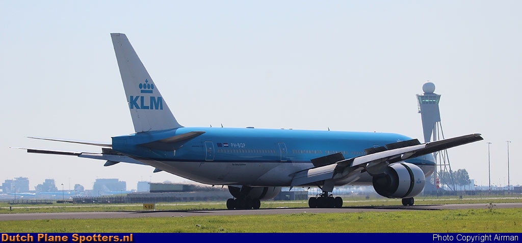 PH-BQP Boeing 777-200 KLM Royal Dutch Airlines by Airman