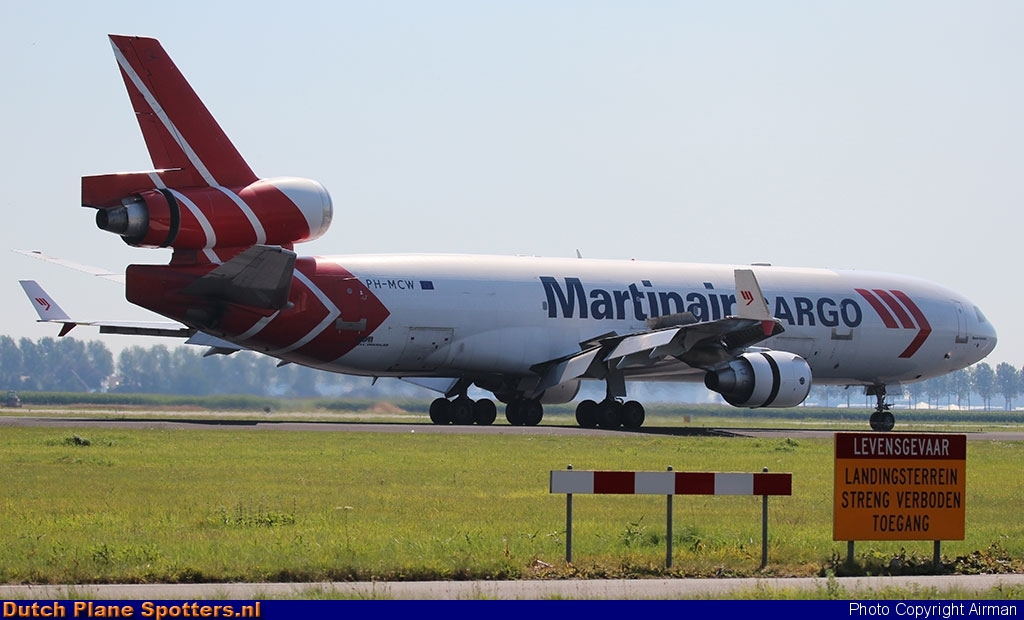 PH-MCW McDonnell Douglas MD-11 Martinair Cargo by Airman