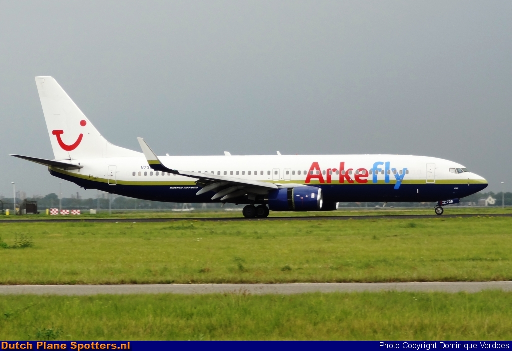 N738MA Boeing 737-800 Miami Air (ArkeFly) by Dominique Verdoes