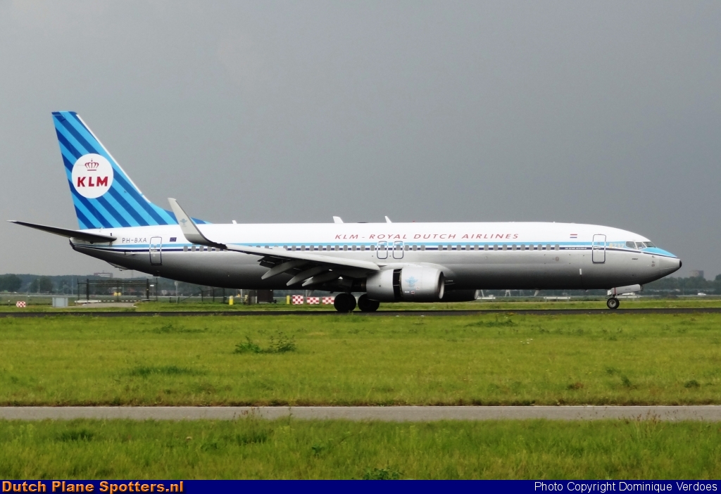 PH-BXA Boeing 737-800 KLM Royal Dutch Airlines by Dominique Verdoes