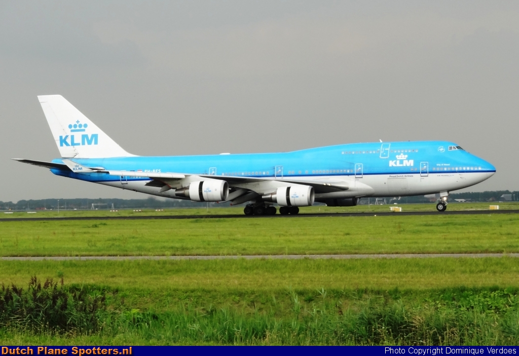 PH-BFS Boeing 747-400 KLM Royal Dutch Airlines by Dominique Verdoes
