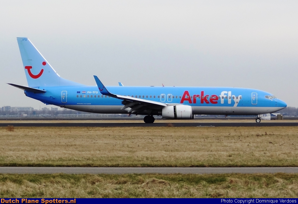 PH-TFD Boeing 737-800 ArkeFly by Dominique Verdoes