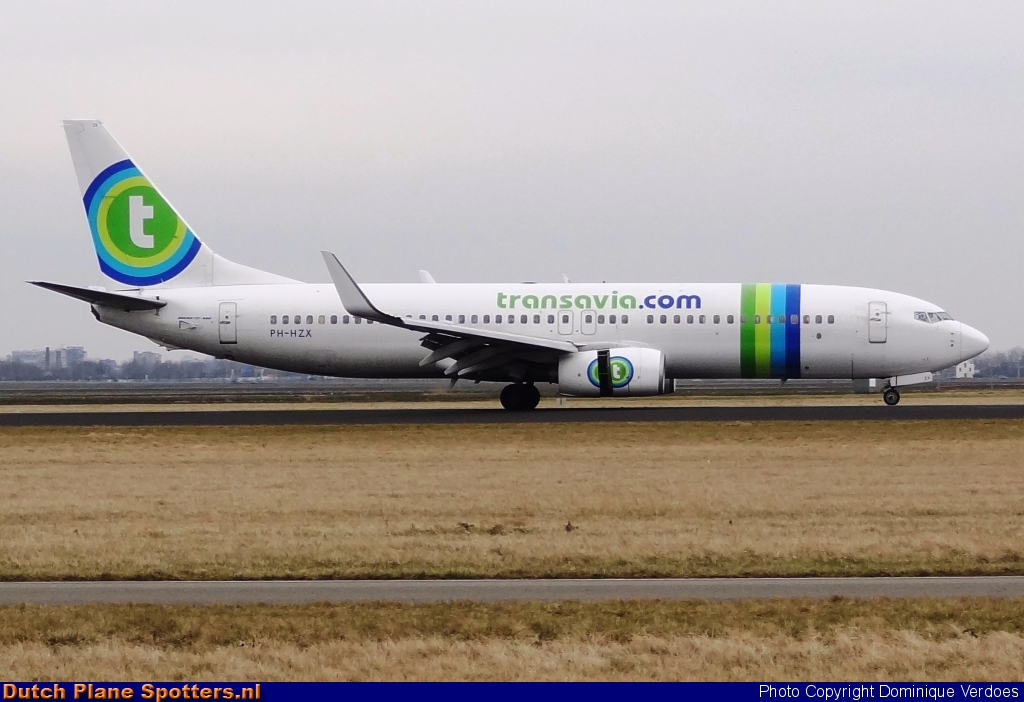 PH-HZX Boeing 737-800 Transavia by Dominique Verdoes