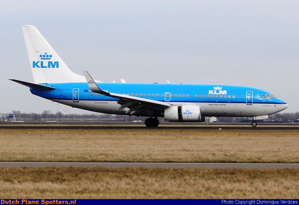 PH-BGK Boeing 737-700 KLM Royal Dutch Airlines by Dominique Verdoes
