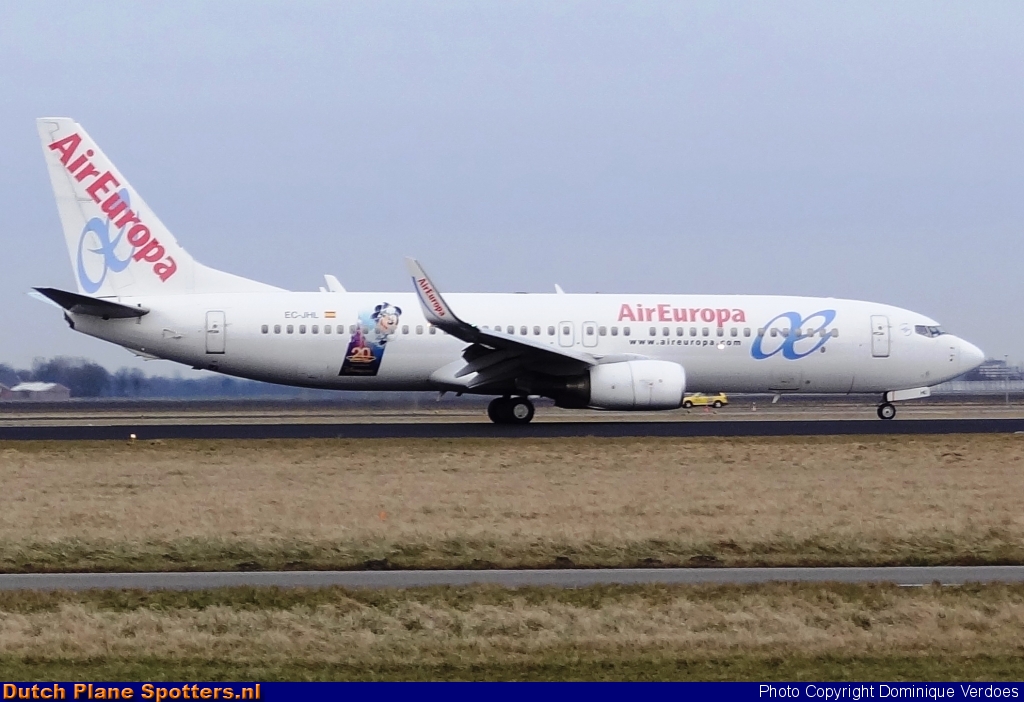 EC-JHL Boeing 737-800 Air Europa by Dominique Verdoes