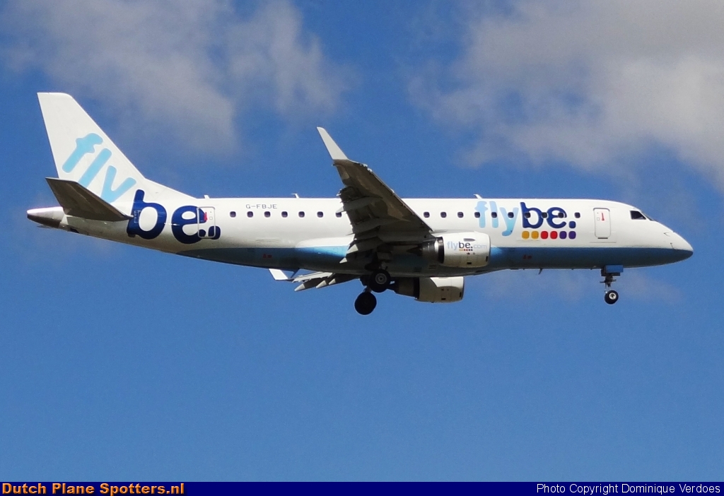 G-FBJE Embraer 175 Flybe by Dominique Verdoes