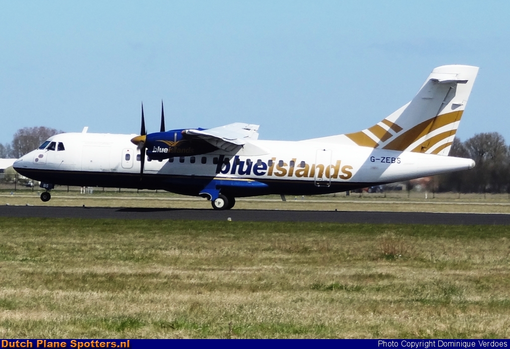 G-ZEBS ATR 42 Blue Islands by Dominique Verdoes