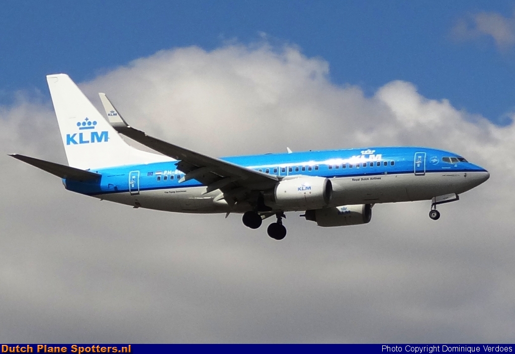 PH-BGM Boeing 737-700 KLM Royal Dutch Airlines by Dominique Verdoes