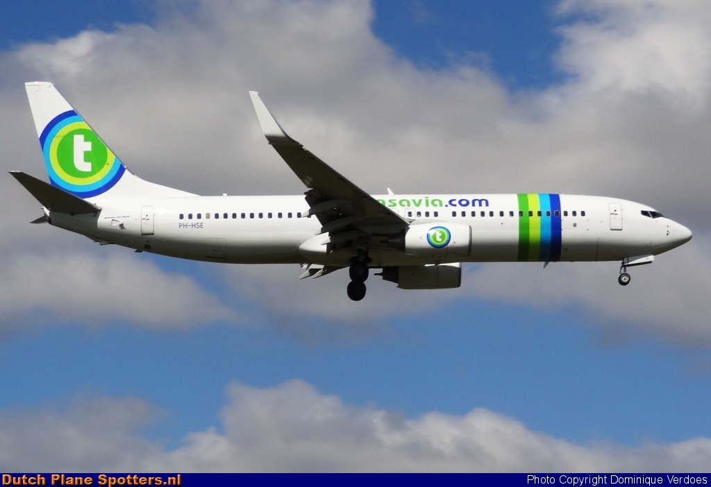 PH-HSE Boeing 737-800 Transavia by Dominique Verdoes