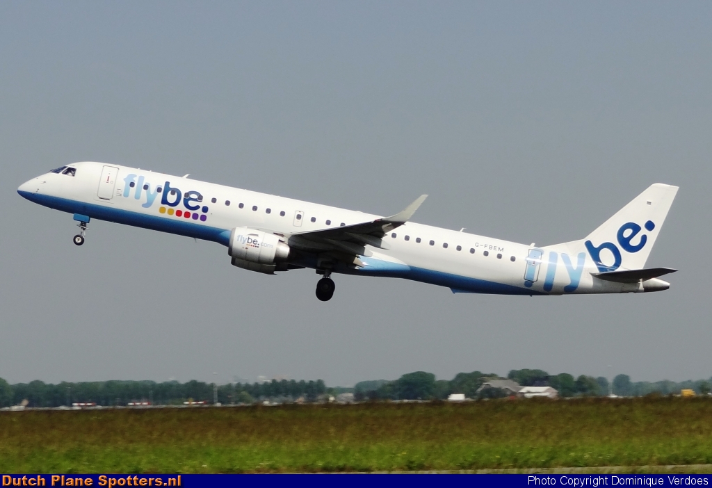 G-FBEM Embraer 195 Flybe by Dominique Verdoes
