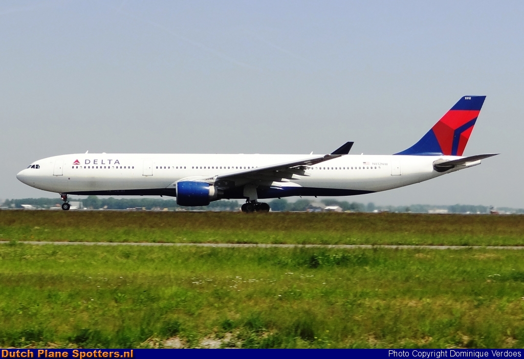 N812NW Airbus A330-300 Delta Airlines by Dominique Verdoes