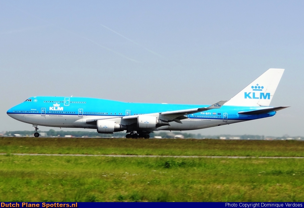 PH-BFV Boeing 747-400 KLM Royal Dutch Airlines by Dominique Verdoes