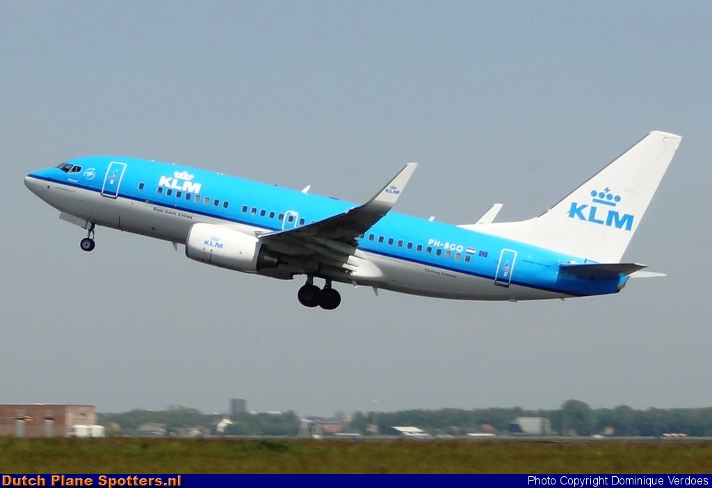 PH-BGQ Boeing 737-700 KLM Royal Dutch Airlines by Dominique Verdoes