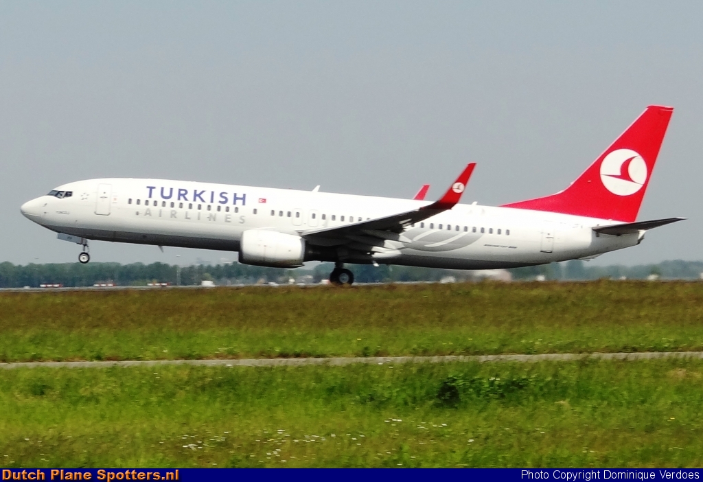 TC-JFU Boeing 737-800 Turkish Airlines by Dominique Verdoes