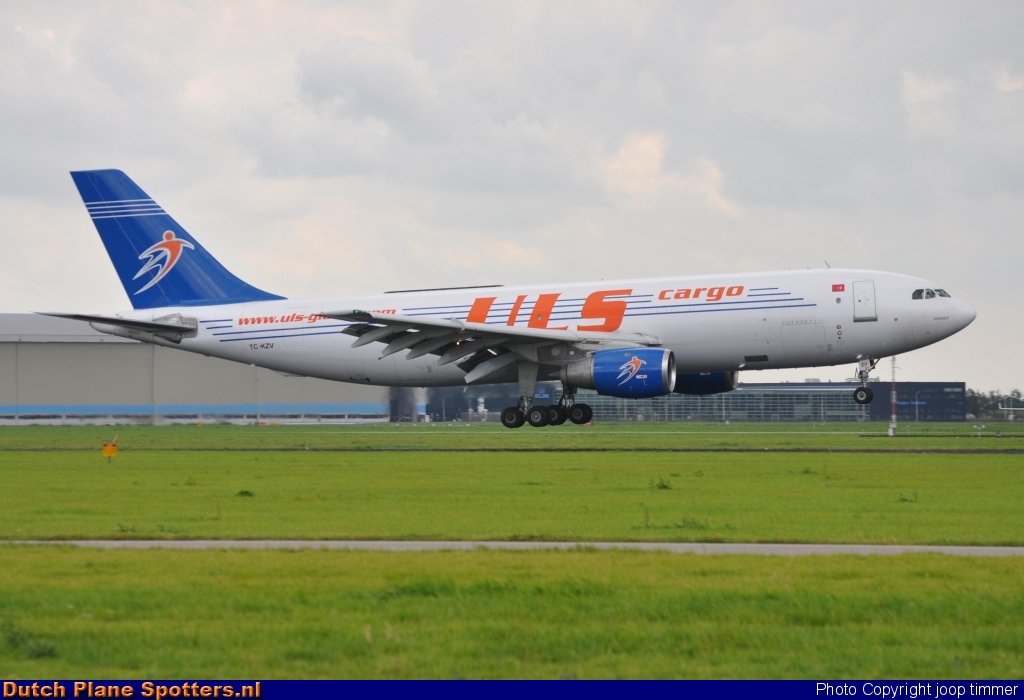 TC-KZV Airbus A300 ULS Air Cargo by joop timmer