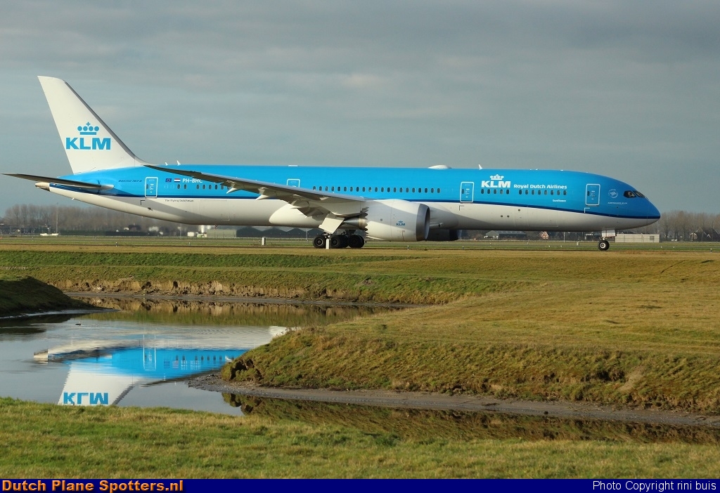 PH-BHC Boeing 787-9 Dreamliner KLM Royal Dutch Airlines by rini buis