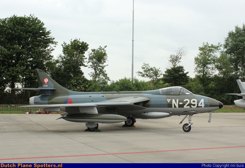 G-KAXF Hawker Hunter F6 Dutch Hawker Hunter Foundation by rini buis