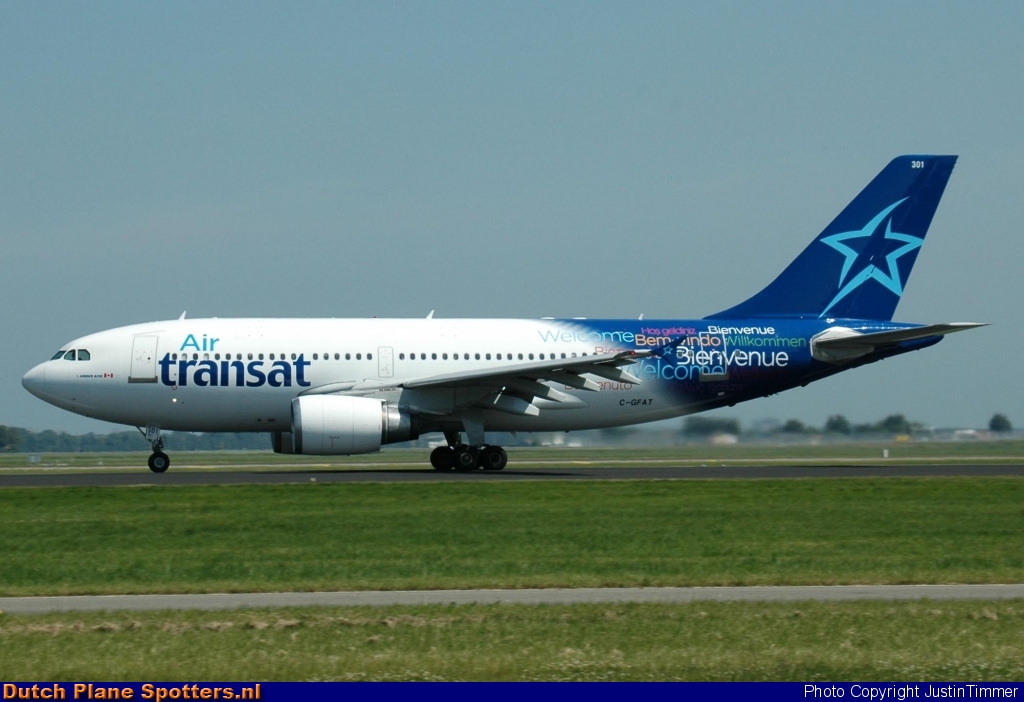 C-GFAT Airbus A310 Air Transat by JustinTimmer