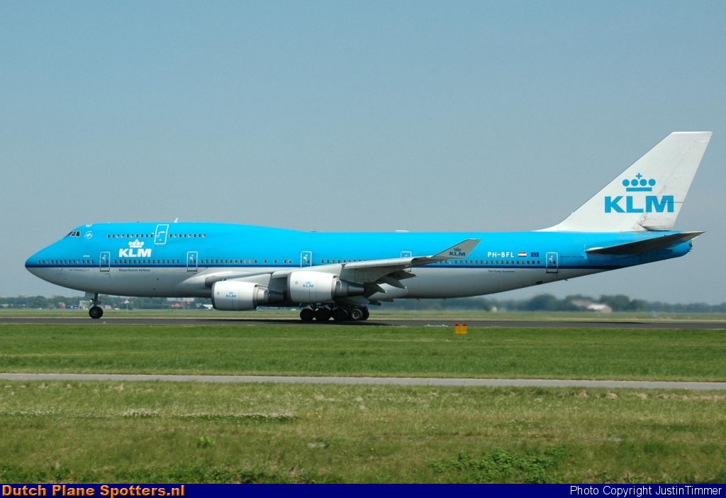 PH-BFL Boeing 747-400 KLM Royal Dutch Airlines by JustinTimmer