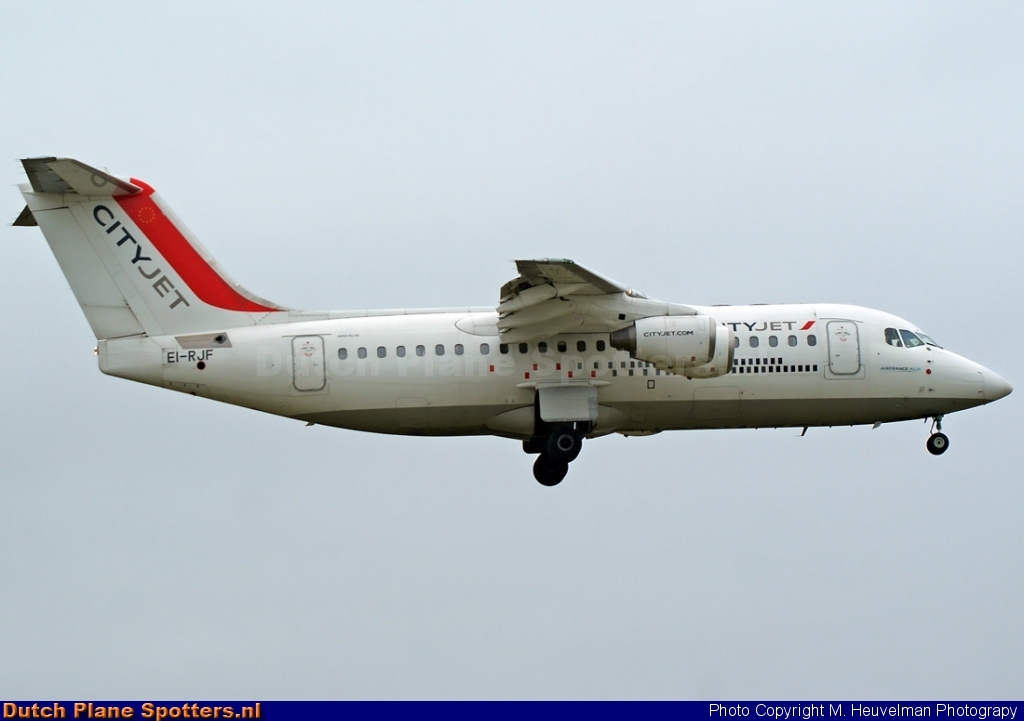 EI-RJF BAe 146 Cityjet by M. Heuvelman Photograpy