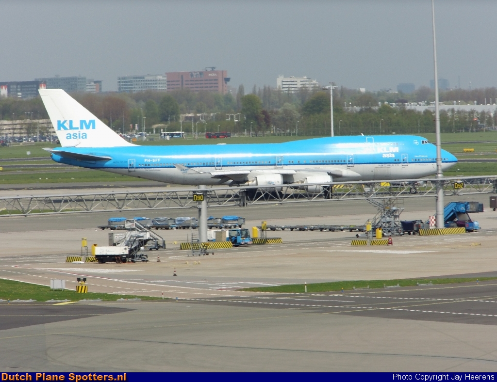 PH-BFF Boeing 747-400 KLM Asia by Jay Heerens