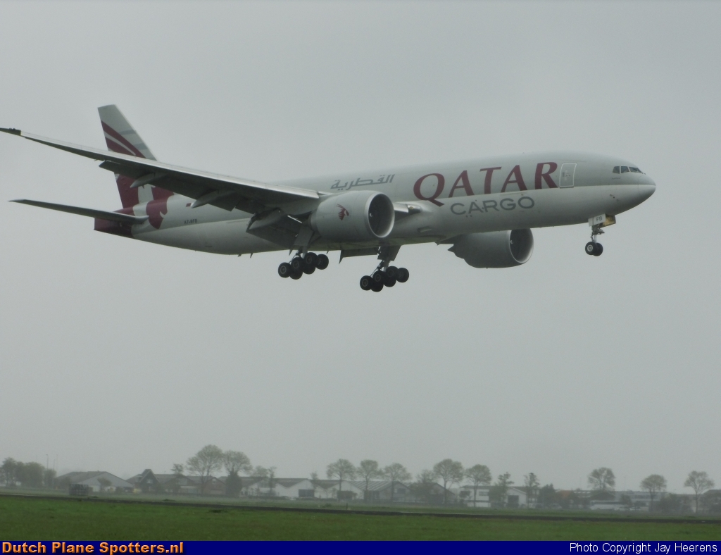 A7-BFB Boeing 777-F Qatar Airways Cargo by Jay Heerens