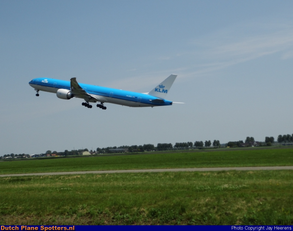 PH-BVK Boeing 777-300 KLM Royal Dutch Airlines by Jay Heerens