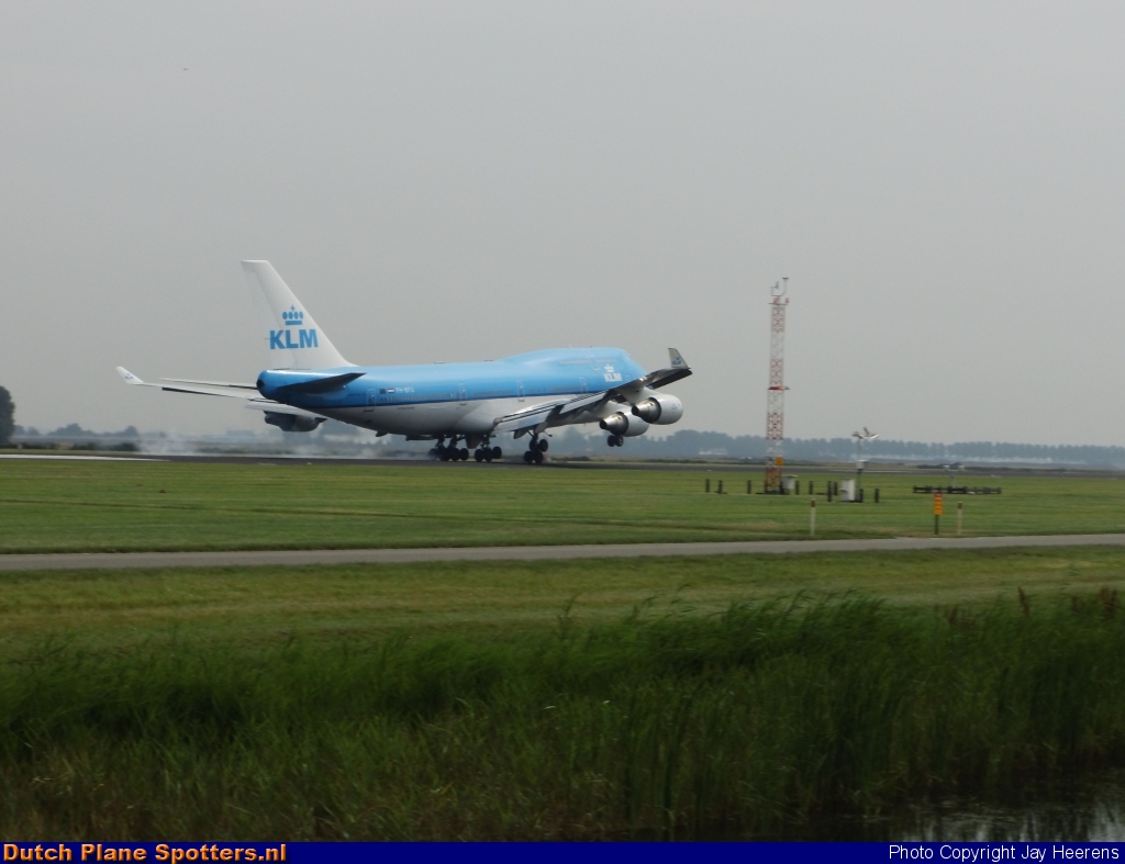 PH-BFU Boeing 747-400 KLM Royal Dutch Airlines by Jay Heerens
