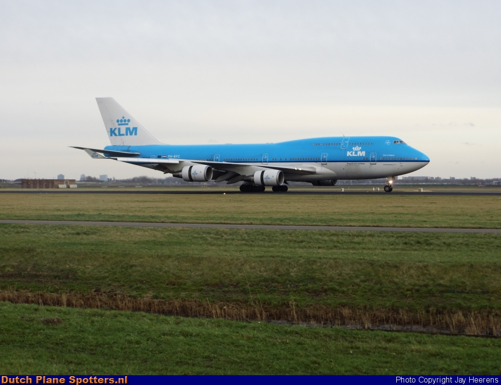 PH-BFC Boeing 747-400 KLM Royal Dutch Airlines by Jay Heerens