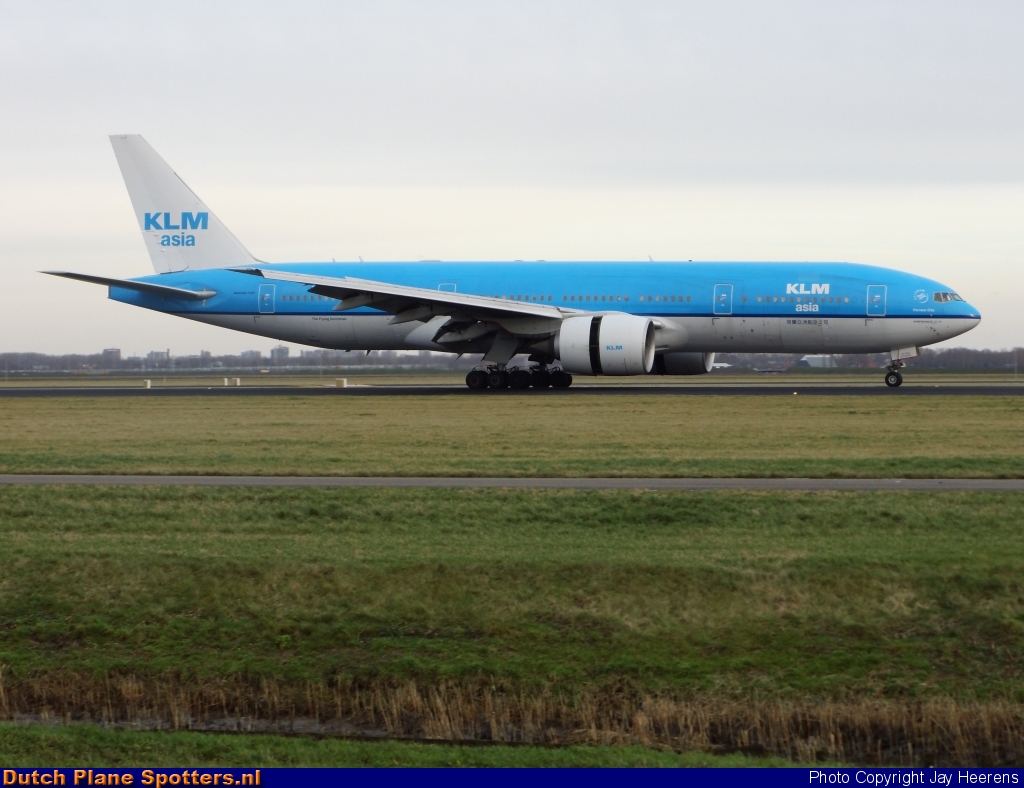 PH-BQF Boeing 777-200 KLM Asia by Jay Heerens