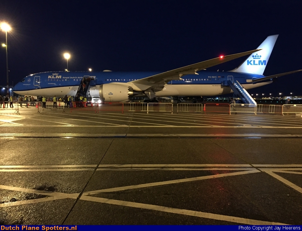 PH-BHC Boeing 787-9 Dreamliner KLM Royal Dutch Airlines by Jay Heerens