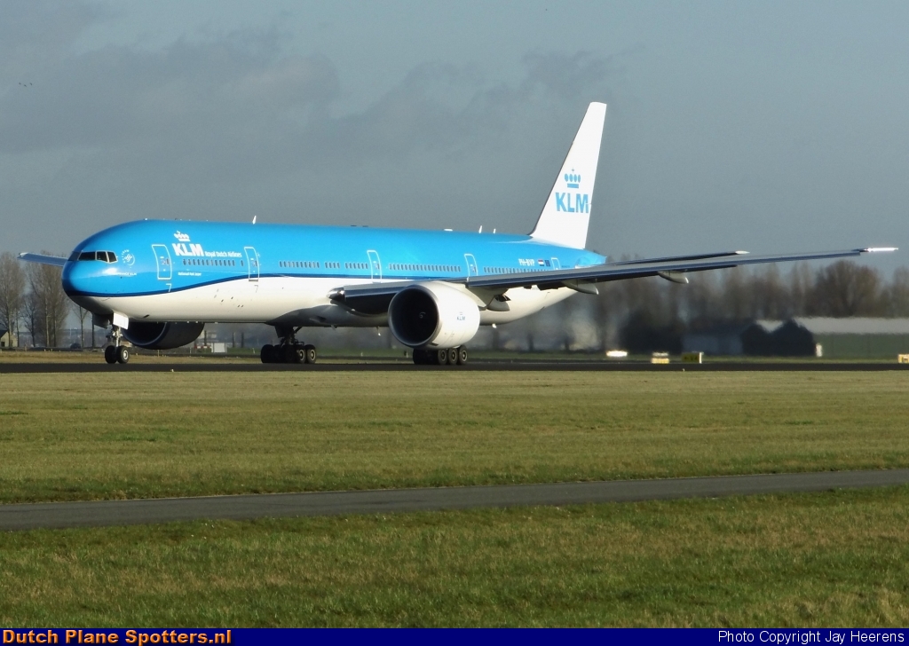 PH-BVP Boeing 777-300 KLM Royal Dutch Airlines by Jay Heerens