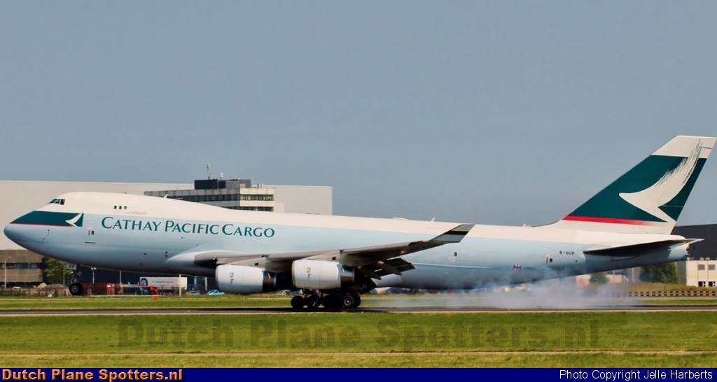 B-HUP Boeing 747-400 Cathay Pacific Cargo by Jelle Harberts