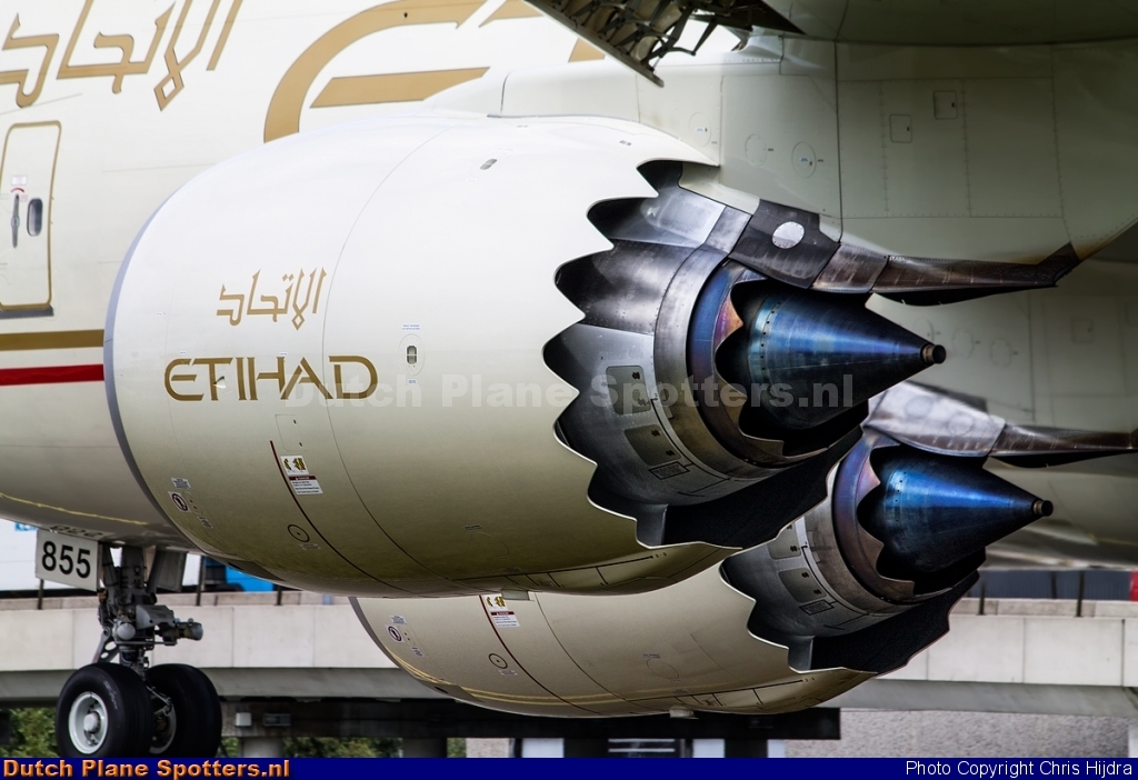 N855GT Boeing 747-8 Atlas Air (Etihad Crystal Cargo) by Chris Hijdra