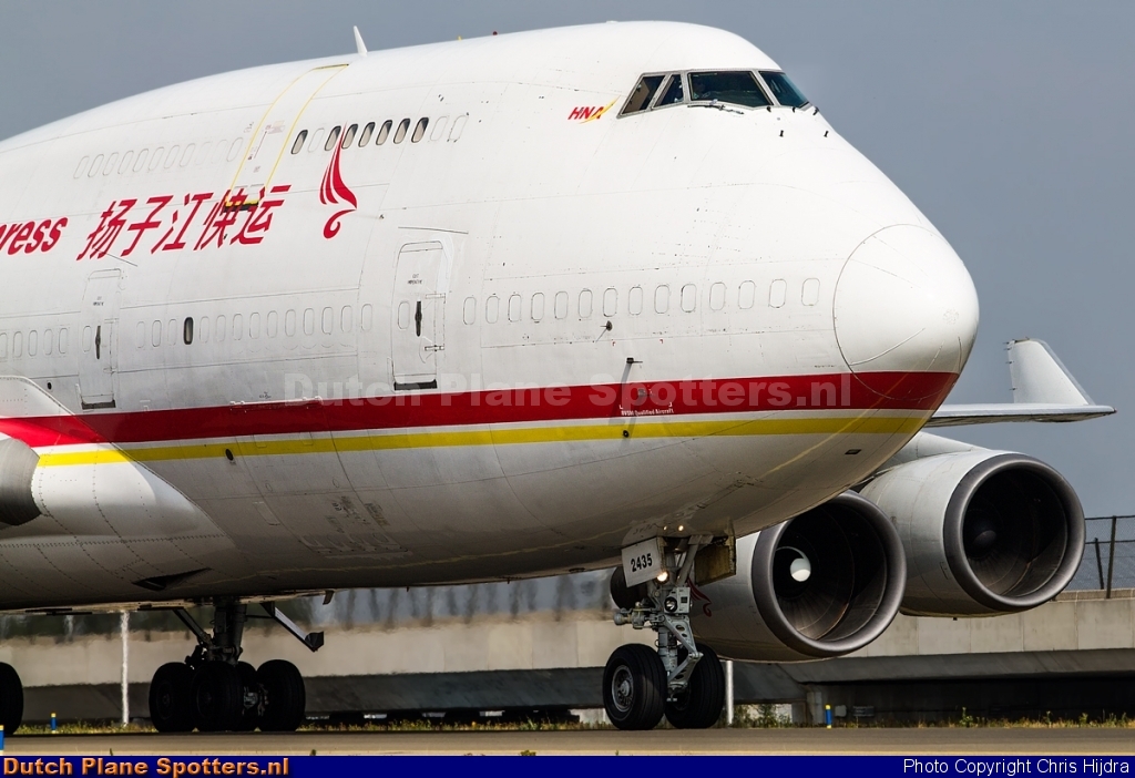 B-2435 Boeing 747-400 Yangtze River Express by Chris Hijdra