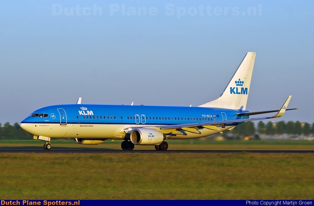 PH-BCA Boeing 737-800 KLM Royal Dutch Airlines by Martijn Groen