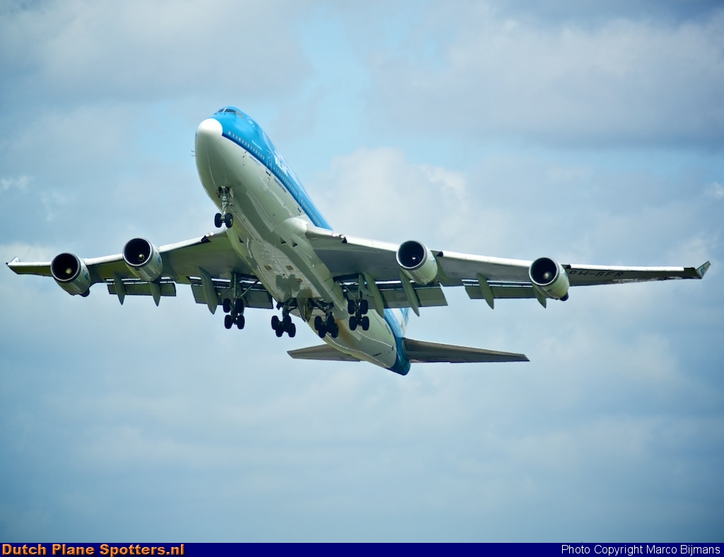PH-BFR Boeing 747-400 KLM Royal Dutch Airlines by Marco Bijmans