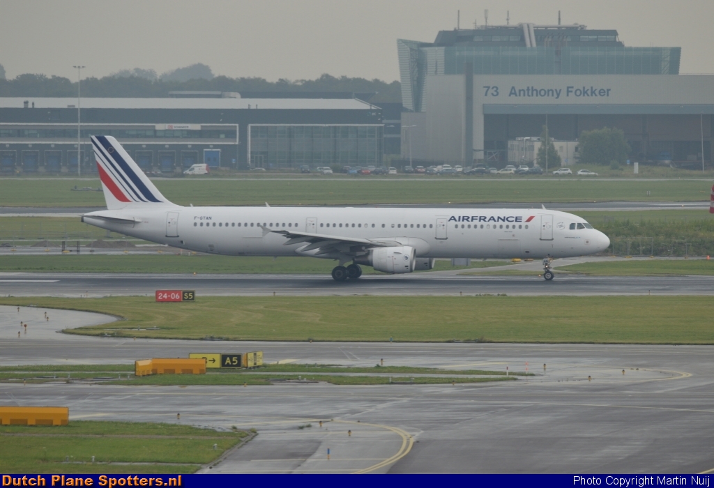 F-GTAN Airbus A321 Air France by Martin Nuij