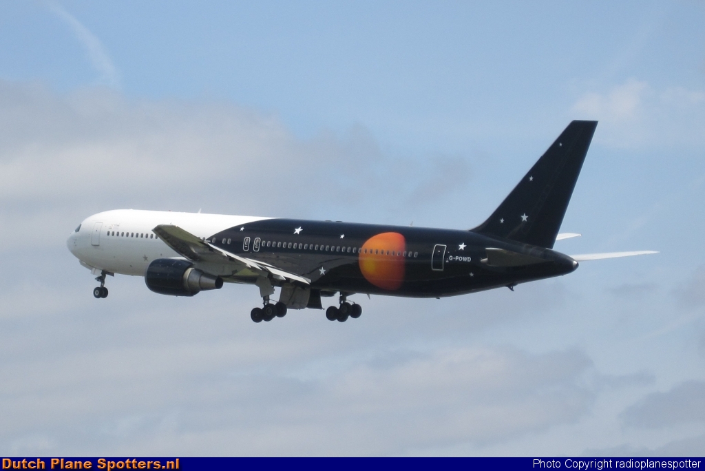G-POWD Boeing 767-300 Titan Airways by radioplanespotter