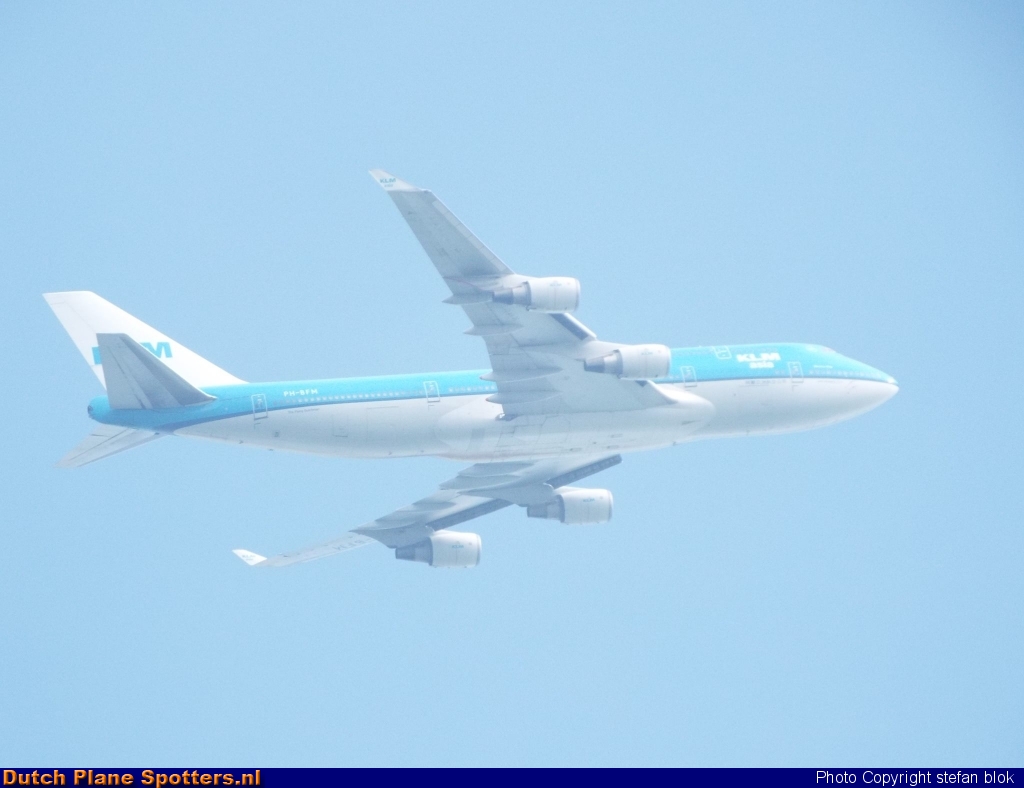 PH-BFM Boeing 747-400 KLM Asia by Stefan Blok