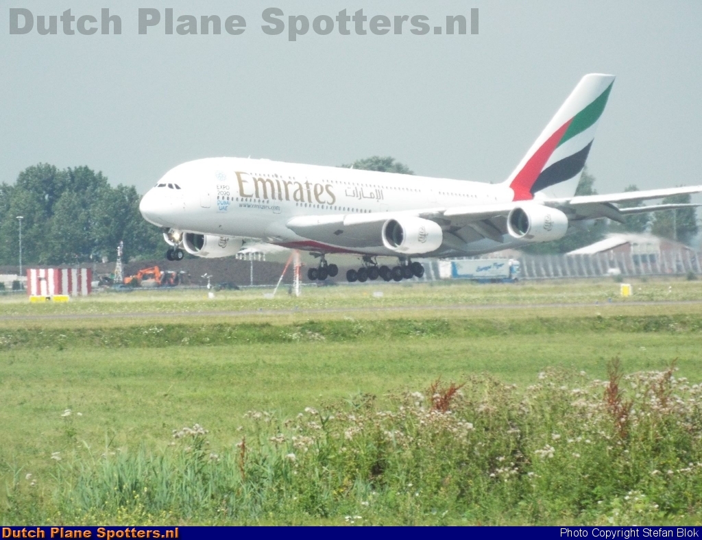 A6-EDW Airbus A380-800 Emirates by Stefan Blok
