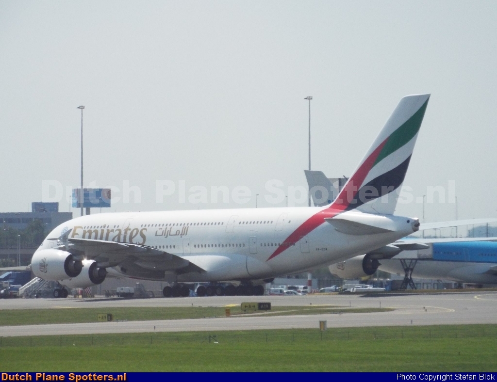 A6-EDW Airbus A380-800 Emirates by Stefan Blok
