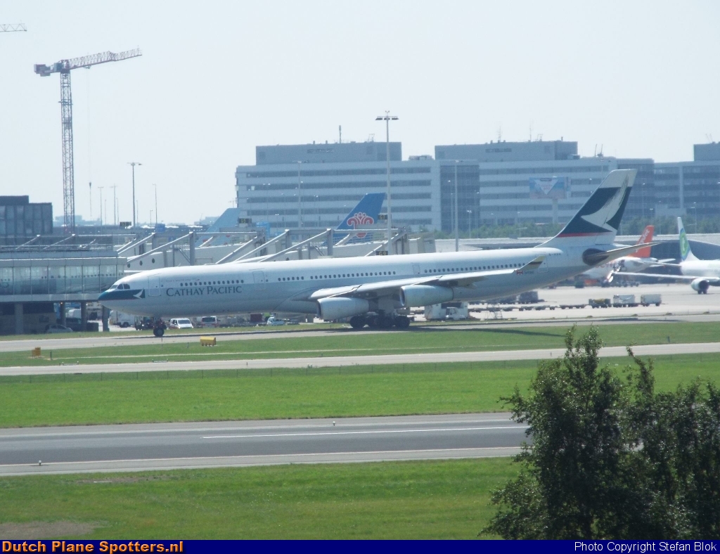 B-HXD Airbus A340-300 Cathay Pacific by Stefan Blok