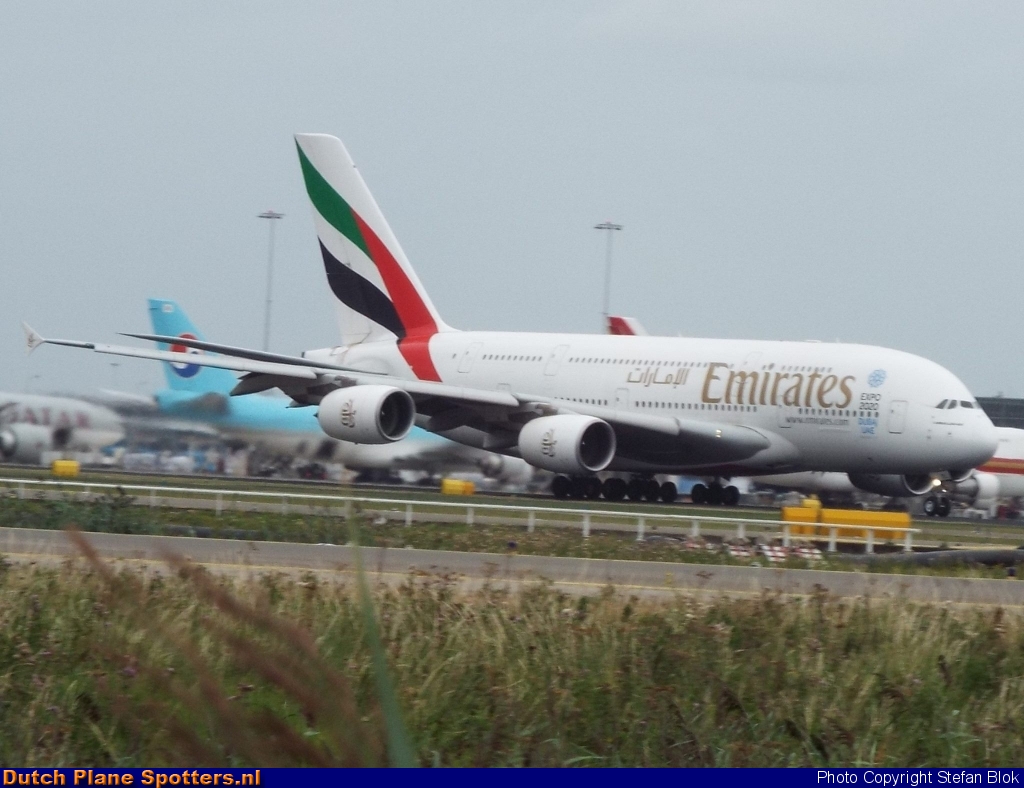 A6-EDL Airbus A380-800 Emirates by Stefan Blok