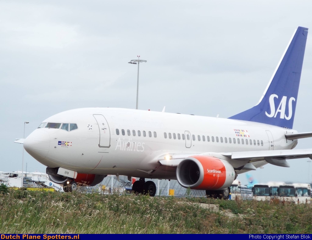 LN-RPW Boeing 737-600 SAS Scandinavian Airlines by Stefan Blok