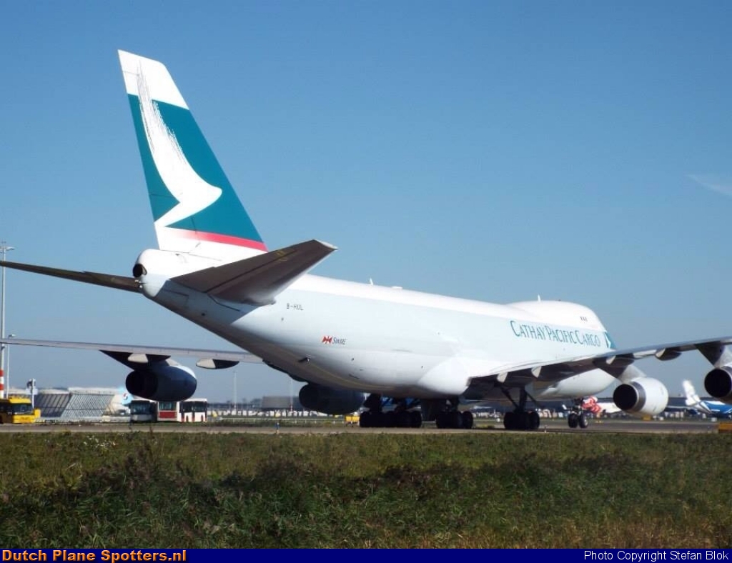 B-HUL Boeing 747-400 Cathay Pacific Cargo by Stefan Blok