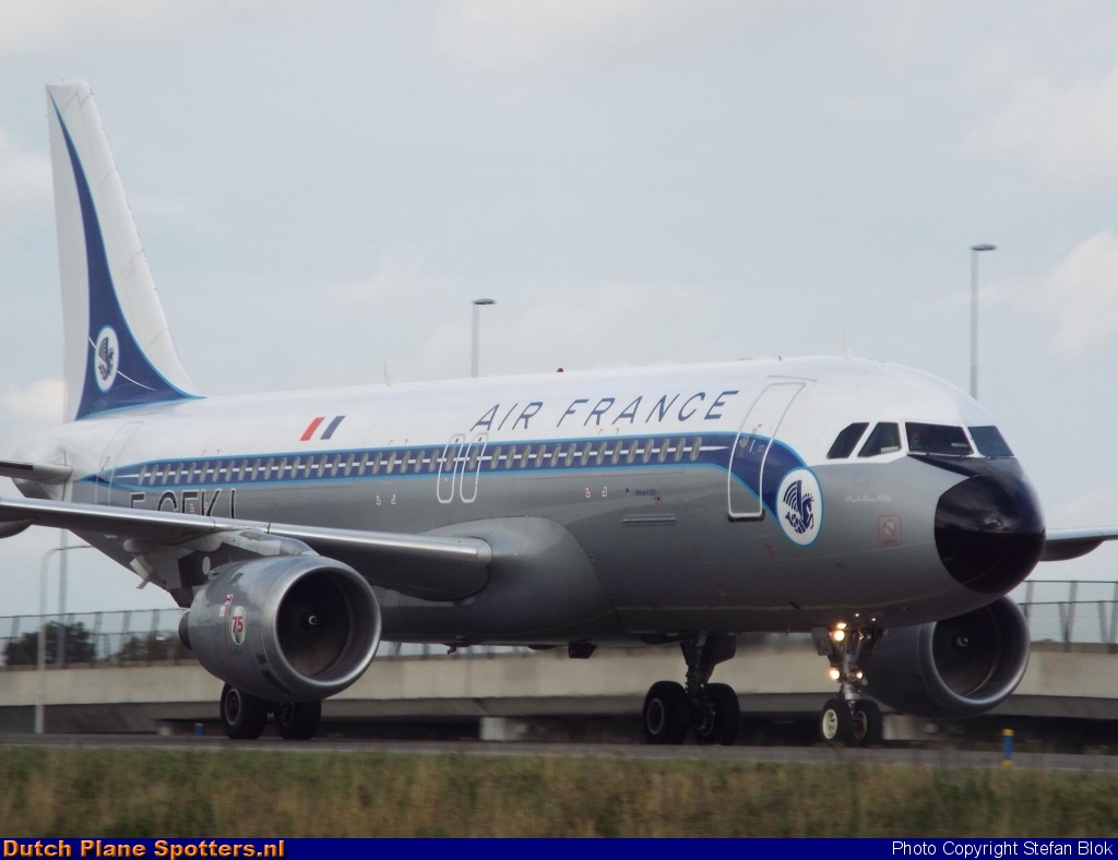 F-GFKJ Airbus A320 Air France by Stefan Blok