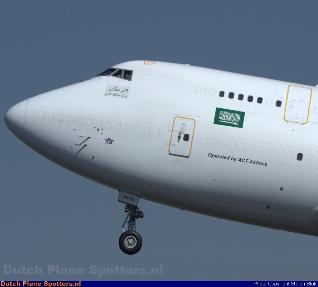 TC-ACG Boeing 747-400 ACT Airlines (Saudi Arabian Cargo) by Stefan Blok