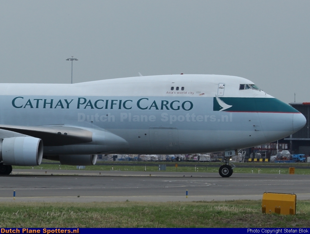 B-LIB Boeing 747-400 Cathay Pacific Cargo by Stefan Blok